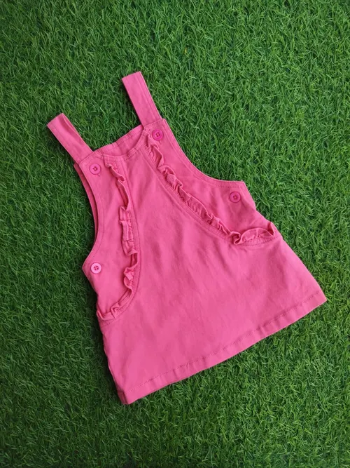 Pink Jean Dungaree EBD017